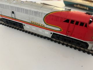 Locomotiva Santa Fè anni '60