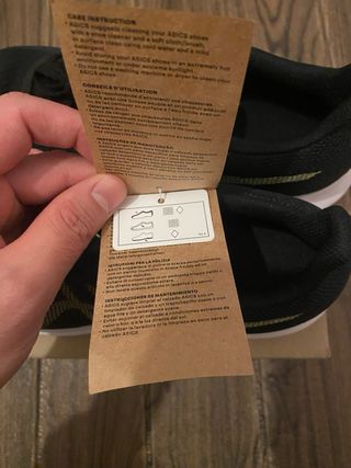 Zapatillas ASICS Patriot 13 Negras y Amarillas