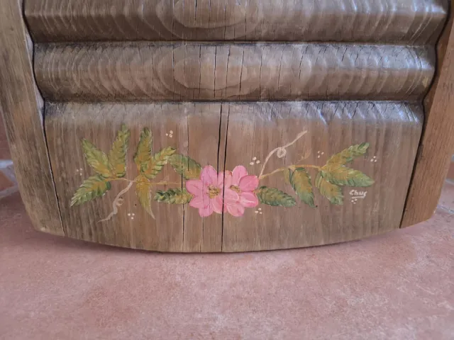 Tavolo da stiro antico portabiti