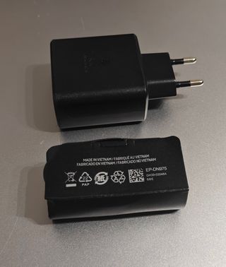 Cargador Rápido USB-C 45W compartible Samsung S20