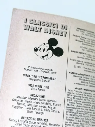 Fumetto I Classici di Walt Disney N121 Papernatale