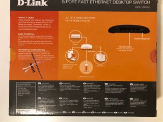 Switch D-Link DES-1005D 5 Porte Fast Ethernet