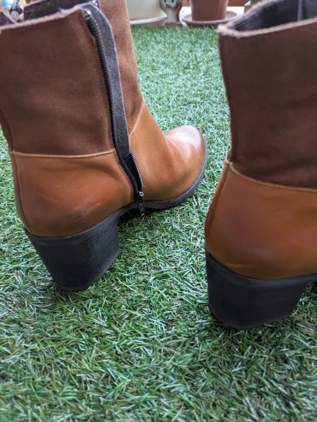 Botines Liberitae de piel – T 40 (Made in Spain)