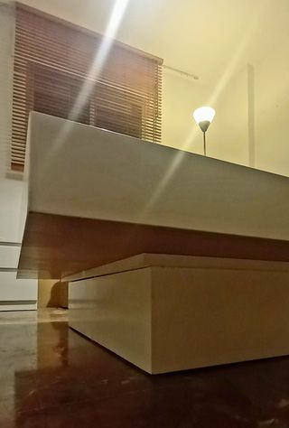 Mesa centro baja madera maciza