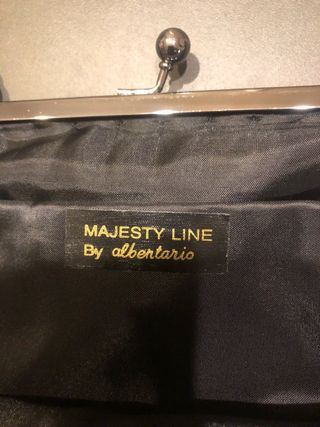 Borsetta vintage sera chic nera