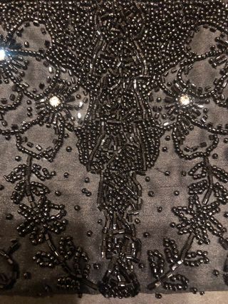 Borsetta vintage sera chic nera