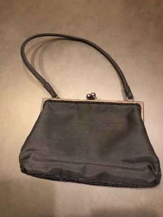 Borsetta vintage sera chic nera