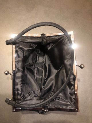 Borsetta vintage sera chic nera