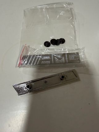 Chapas AMG Mercedes Metálicas