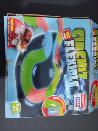 Circuito de Coches Flexible Luminoso