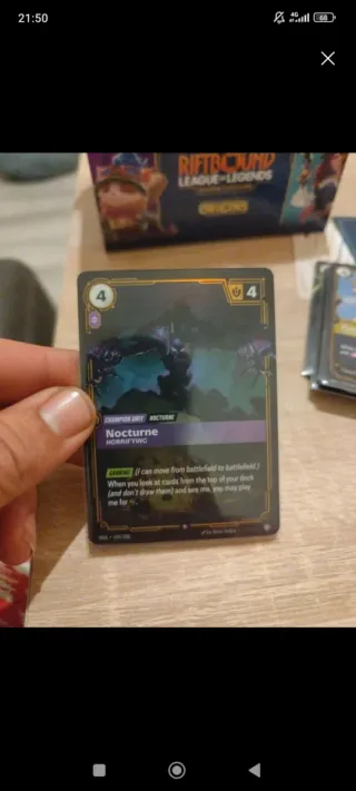 Carta Zenith Blade League of Legends