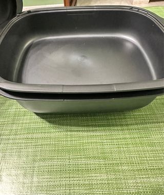 Set Tupperware Ultrapro 5.7L + 3.3L Nero