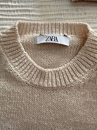 Chaleco de punto Zara rayas hombre