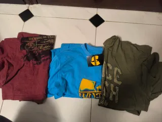 Lote 3 Camisetas Manga corta