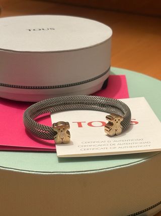 Pulsera Tous Oso Mesh Oro