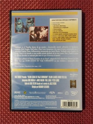DVD 20.000 Leguas de Viaje Submarino