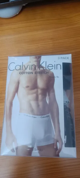 Pack 3 Calzoncillos Calvin Klein Talla L