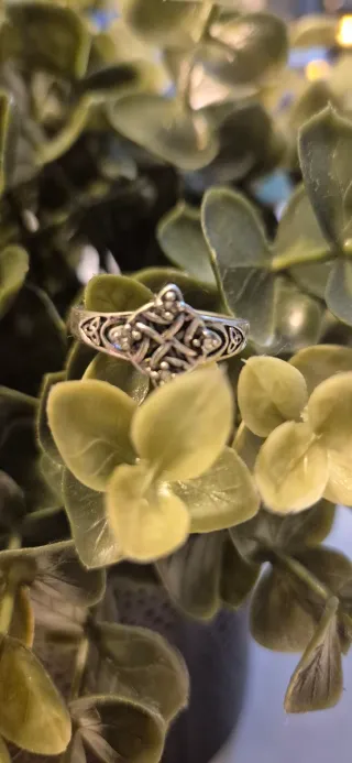Anillo Nudo de Bruja Plata 925