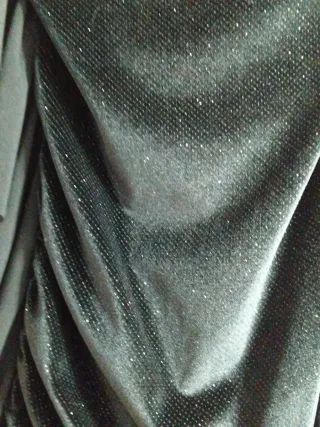 Vestido fiesta negro lentejuelas