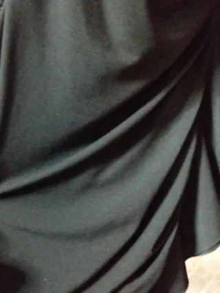 Vestido fiesta negro lentejuelas