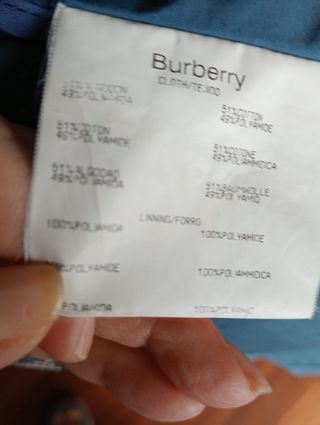 Burberrys hombre chubasquero