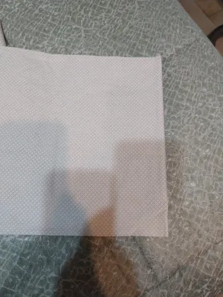 Lenzuolo sotto matrimoniale in puro cotone grande