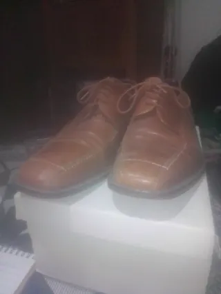 Zapatos de vestir hombre marrones