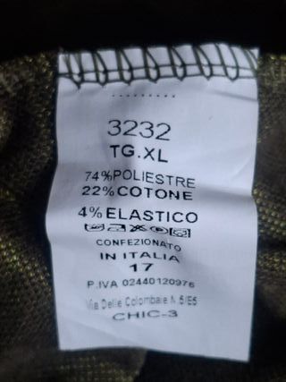 Pantaloni svasati animalier