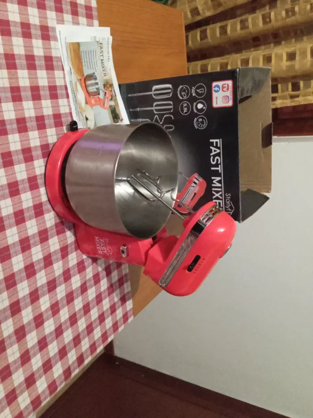 Impastatrice Starlyf Fast Mixer Rossa