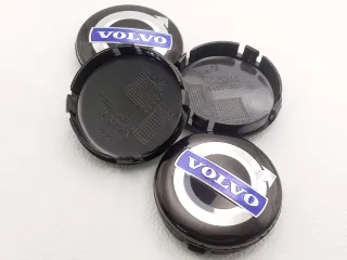 4 Tapas de Bujes Volvo 64mm Centro Rueda