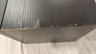 Altavoces Kef Coda 7 Negros  defecto en una caja