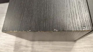 Altavoces Kef Coda 7 Negros  defecto en una caja