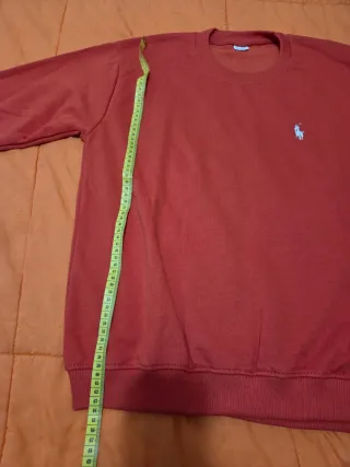 Sudadera Polo Ralph Lauren Roja Talla m