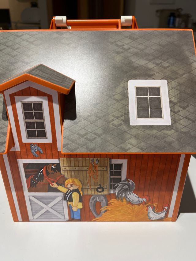 Fattoria Playmobil con accessori