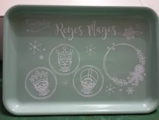 Bandeja Reyes Magos y Papá Noel