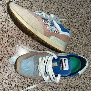 Zapatillas Morrison Beige y Azul