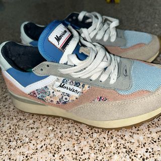 Zapatillas Morrison Beige y Azul