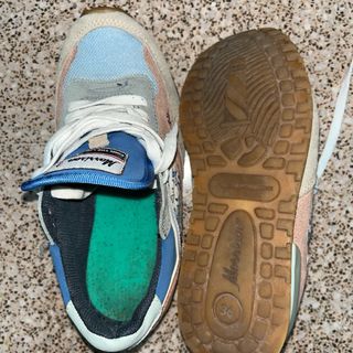 Zapatillas Morrison Beige y Azul