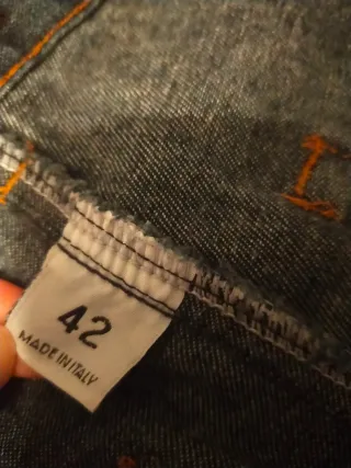 Jeans donna blu scuro Tg. 42