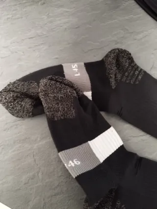 Calzettoni da calcio neri kipsta 45/46