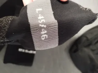 Calzettoni da calcio neri kipsta 45/46