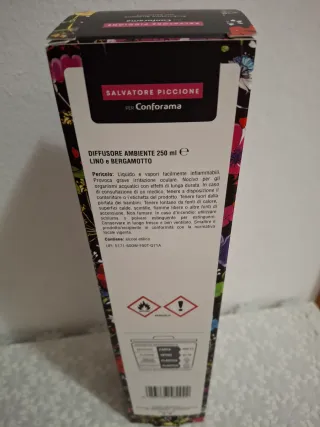 Profumatore fragranza Lino e Bergamotto