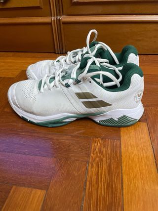 Zapatillas Babolat Blancas y Verdes