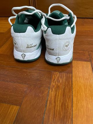 Zapatillas Babolat Blancas y Verdes