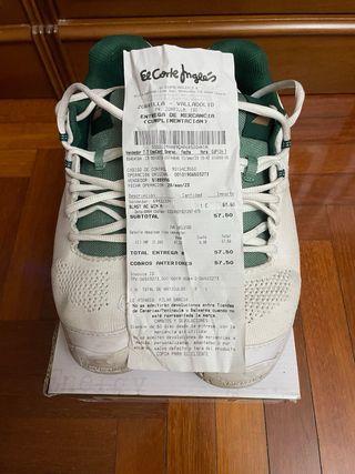 Zapatillas Babolat Blancas y Verdes
