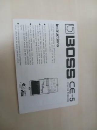 Pedal Boss CE-5 Chorus Ensemble