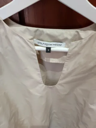 Camisa Adolfo Dominguez Beige talla 40