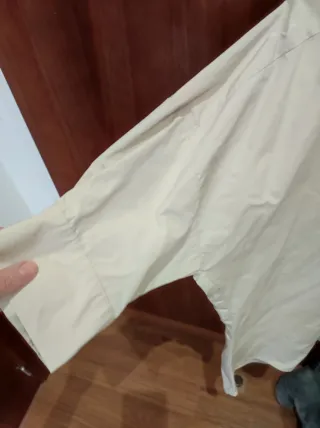 Camisa Adolfo Dominguez Beige talla 40