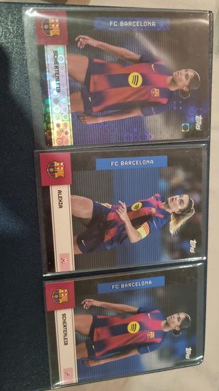 8 cartas FC Barcelona (1 numerada) aitana-putellas