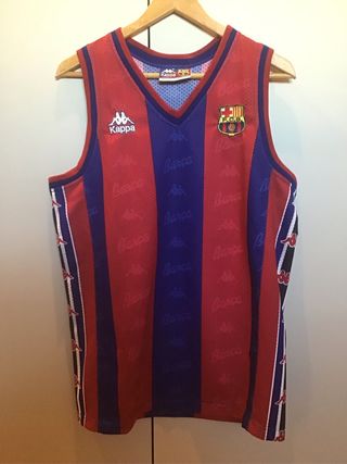 Camiseta Baloncesto FC Barcelona Kappa